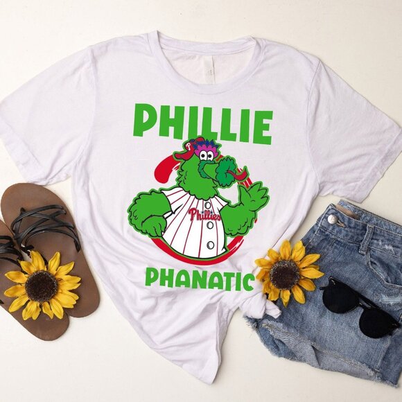 Phillies Phanatic T-Shirt, Philadelphia Baseball Mascot Fan Tee 26 - Picture 1 of 5